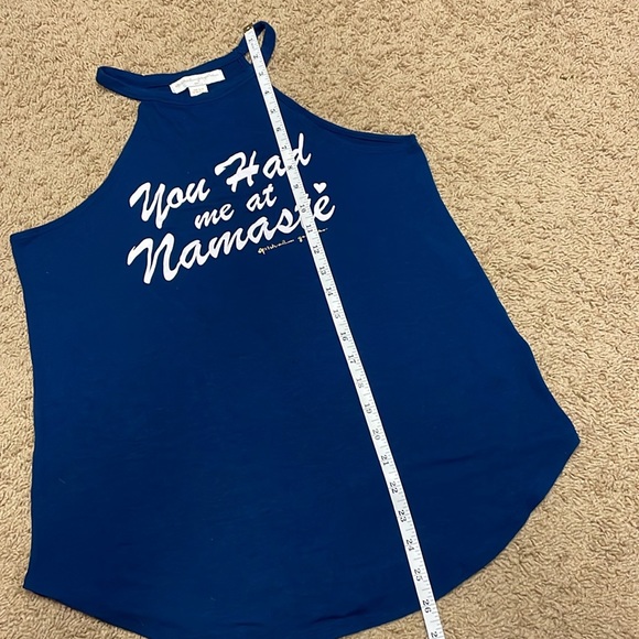 Spiritual Gangster “You had me at namaste” tank - Picture 3 of 9